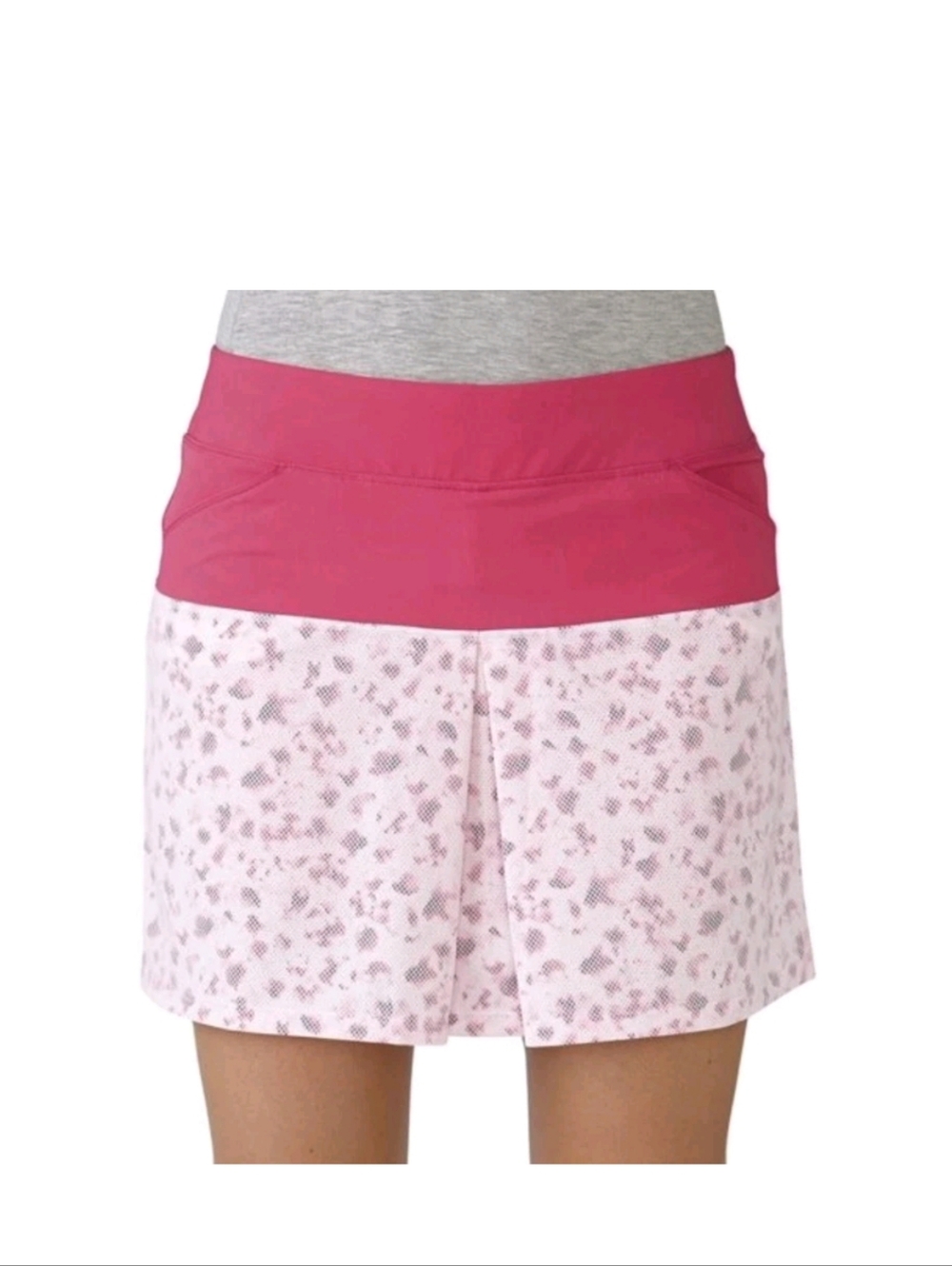 NWT Adidas Printed Skort Skirt Shorts L Golf Sports Athliesure New With Tags wt2